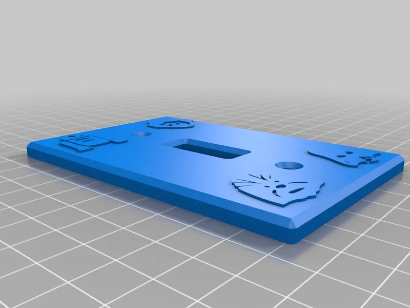 Star wars characters light switch cover.