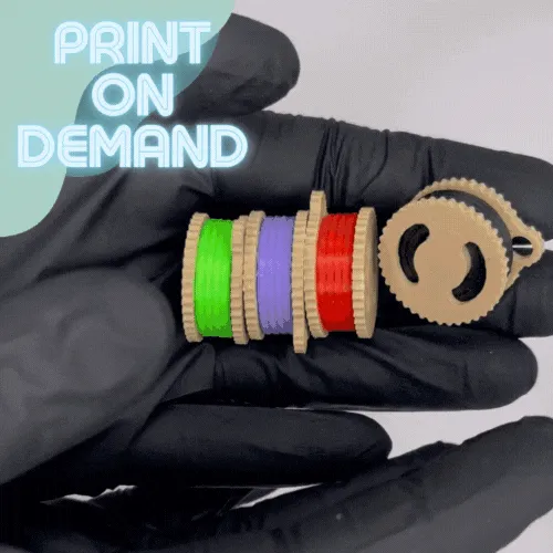 Móc Khóa Mini Cuộn Phim Fidget Toys