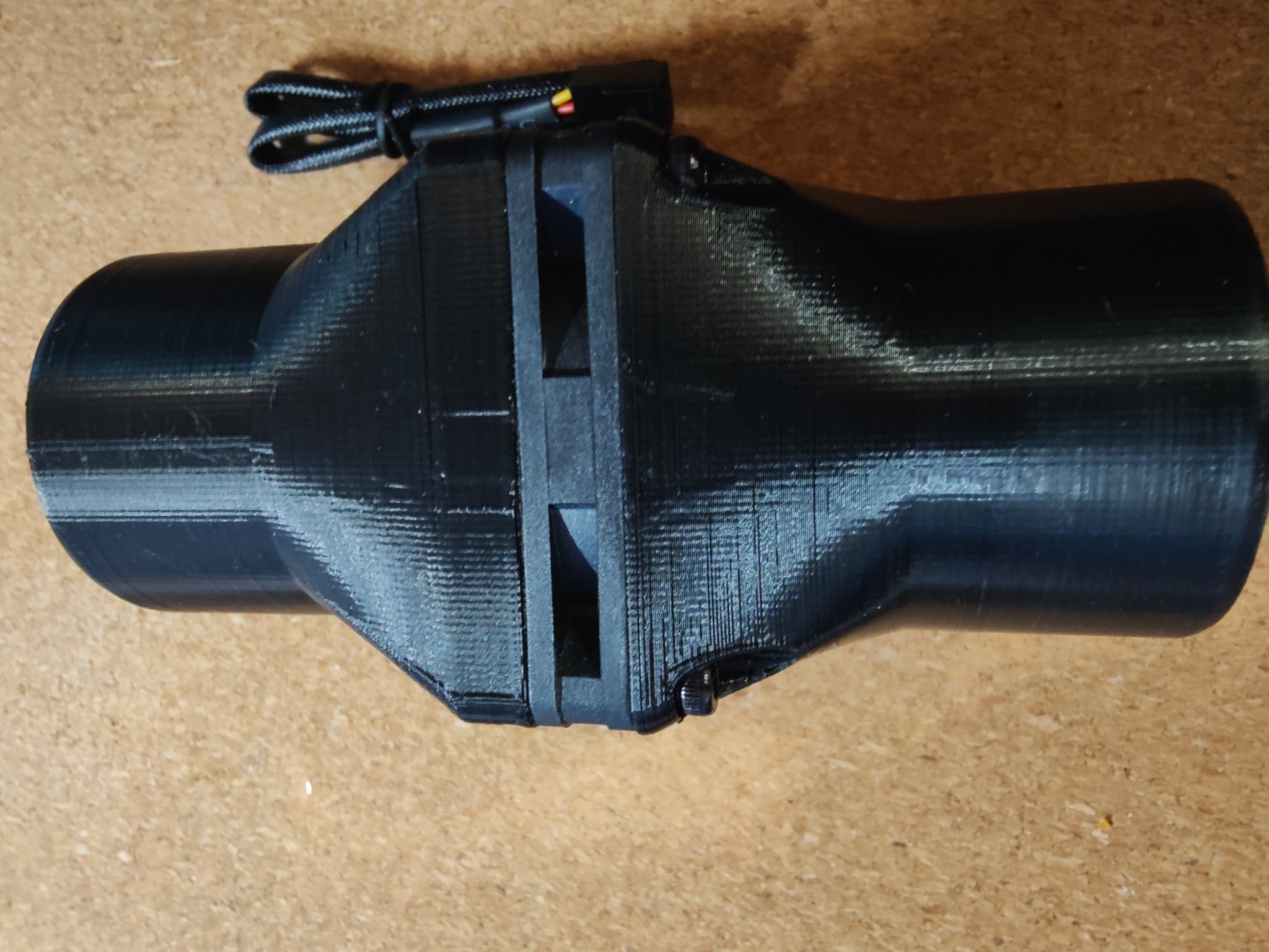 Coolingfan duct for DN50 Pipes