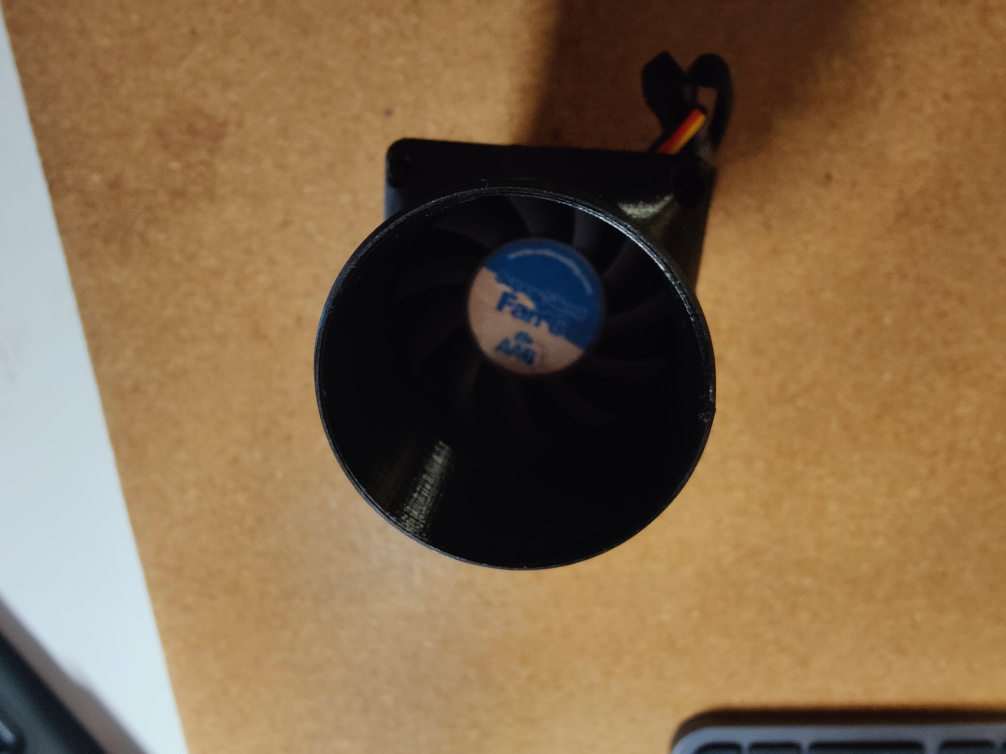 Coolingfan duct for DN50 Pipes