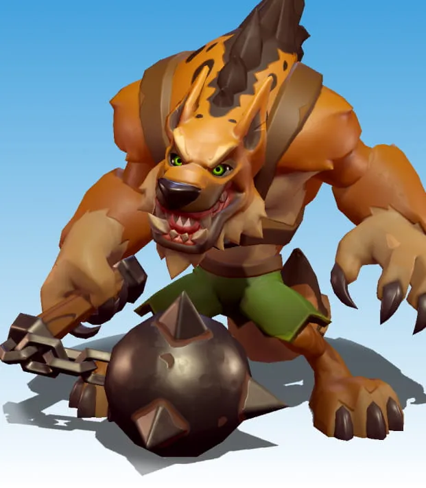 Warcraft Rumble - Gnoll Brute