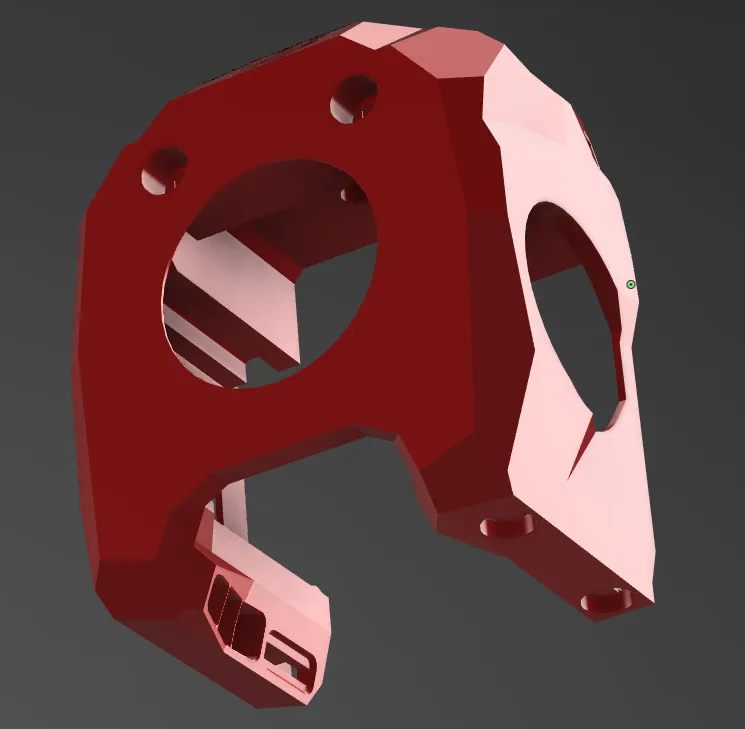 Voron 0.2 R1 SlideSwipe mod for Mini Bowden