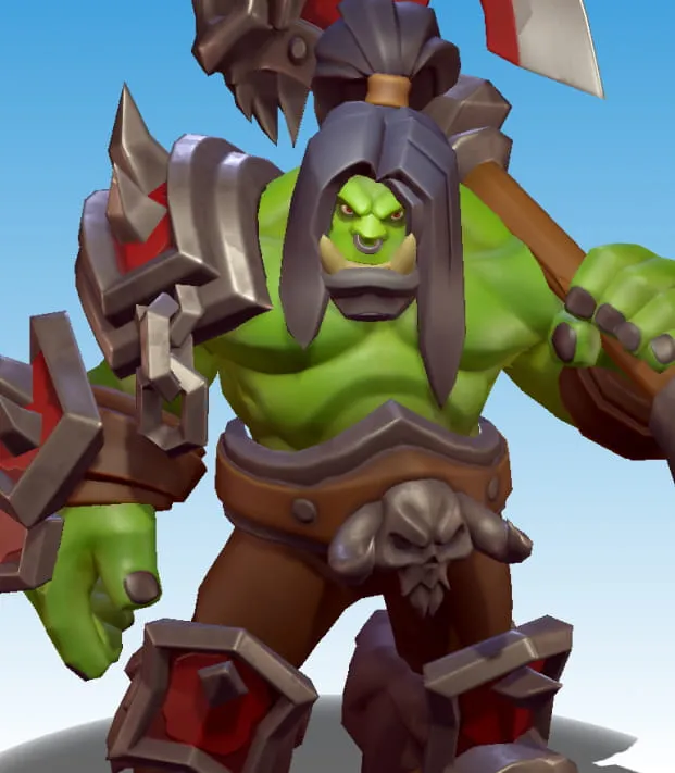 Mô Hình Warcraft Rumble - Grommash Hellscream