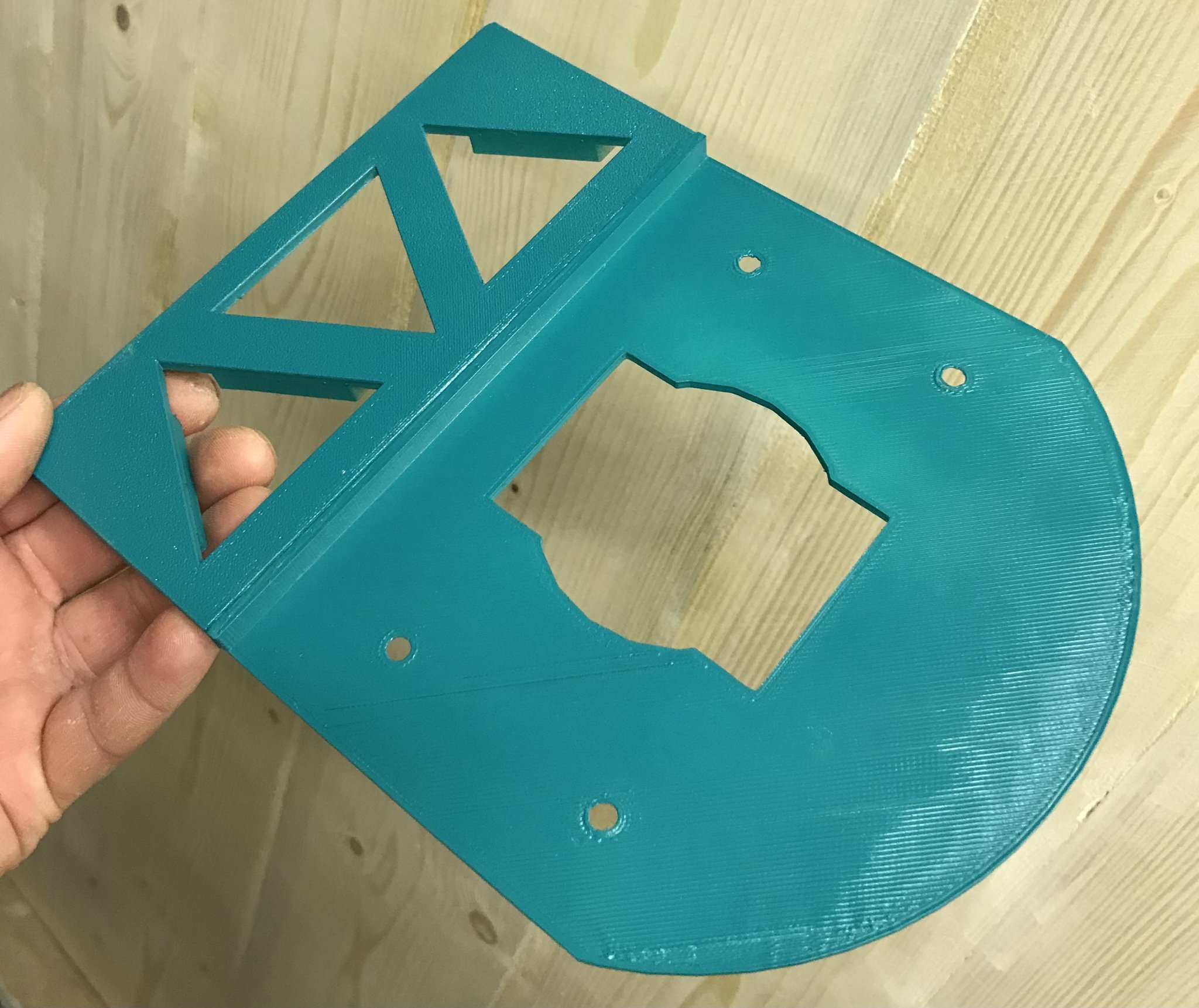 Makita guiderail to Parkside Router