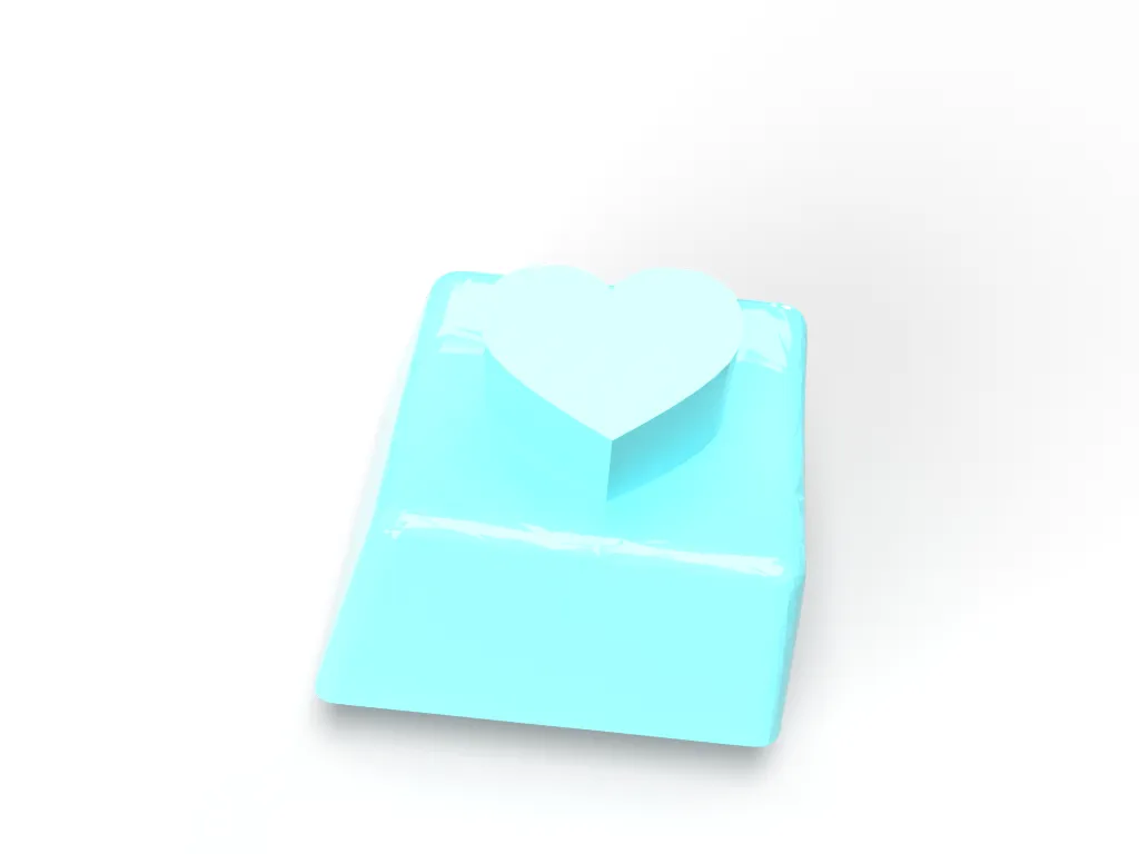 Tiêu đề Keycap trái tim Tóm tắt patreoncomaetherusstudio đăng ký