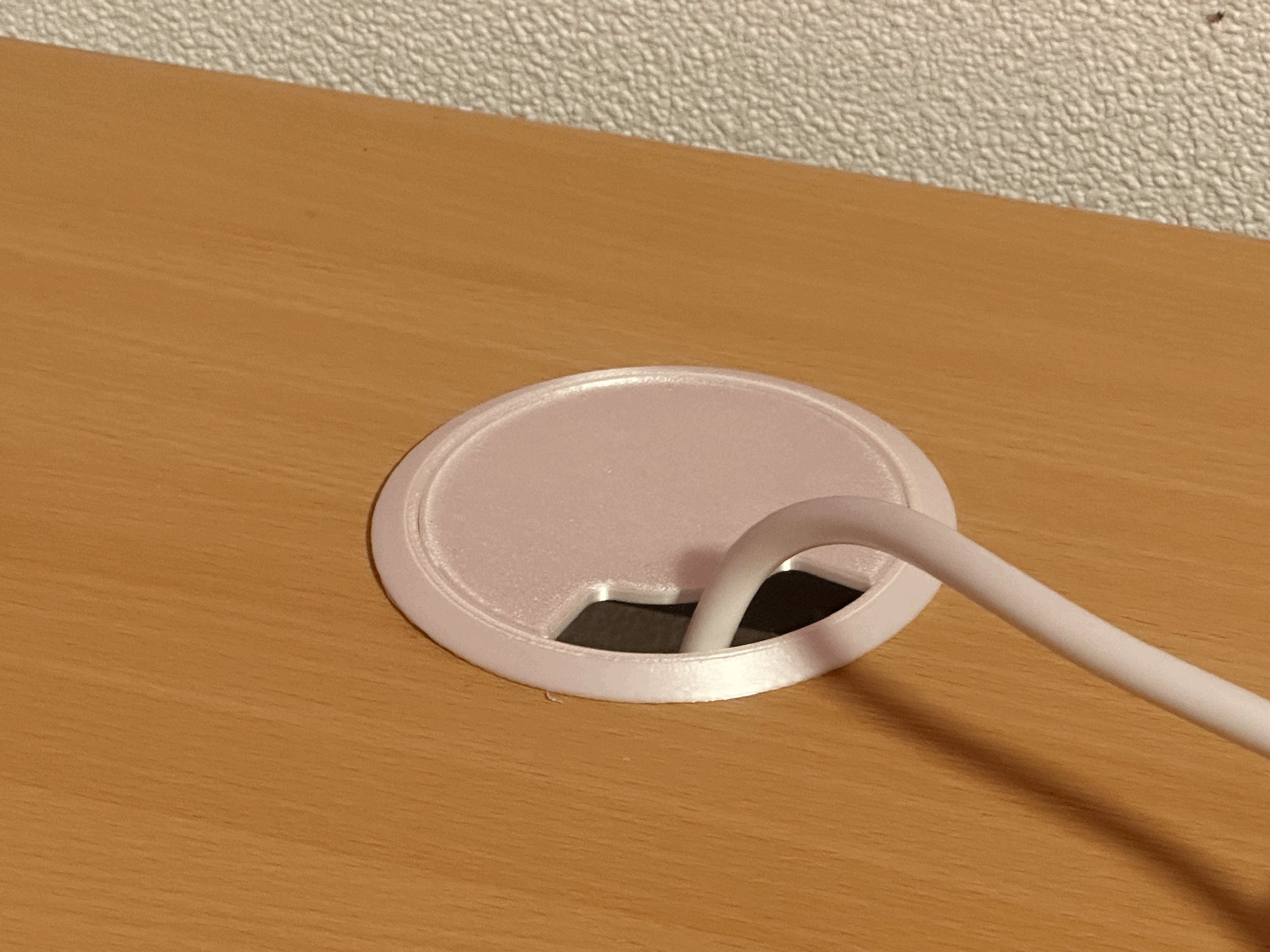 Tiêu đề Kabeldurchführung Lochabdeckung 80mm Desk Grommet Cable Passthro