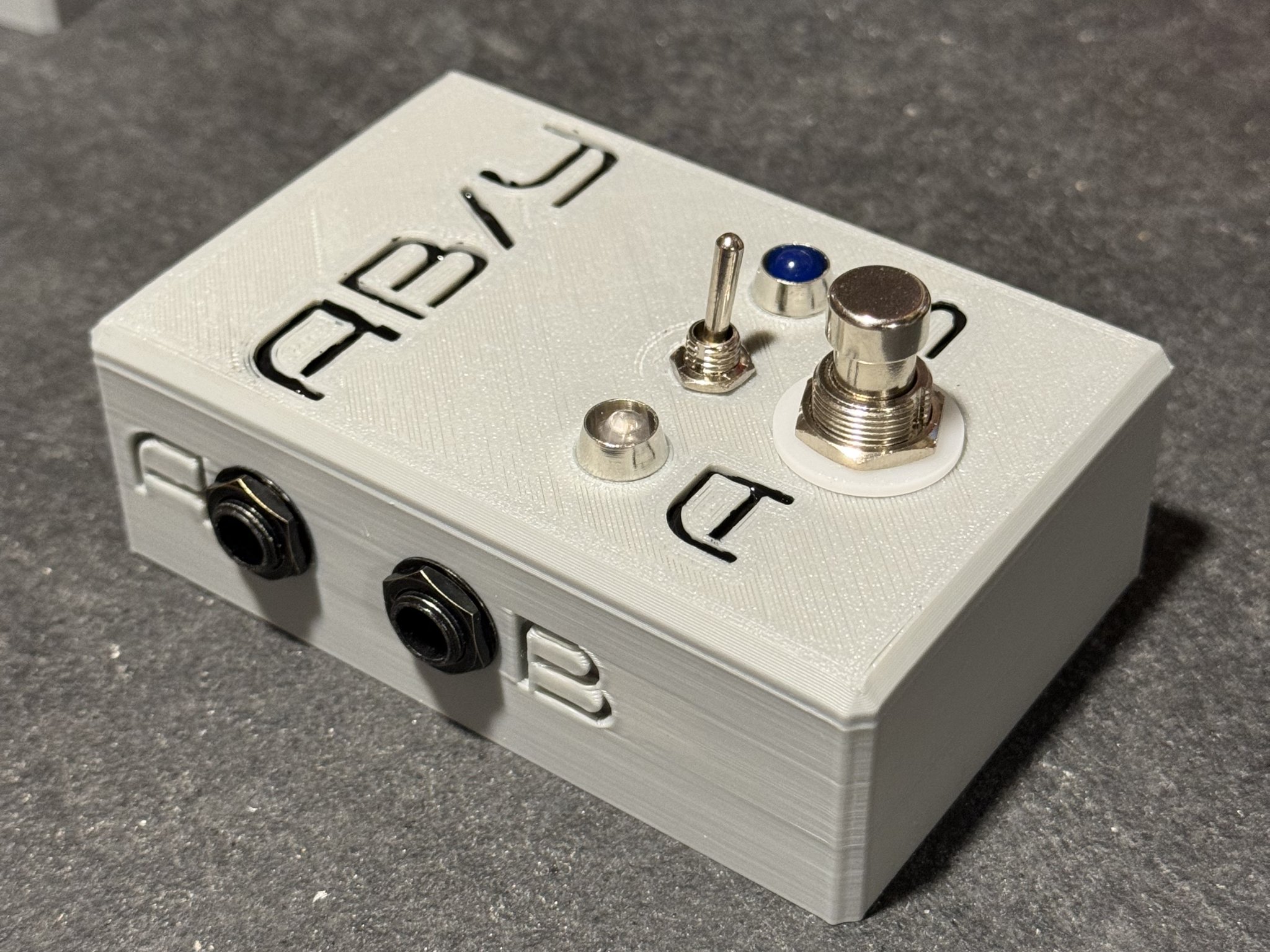 Vỏ Hộp Pedal AB/Y Guitar hoặc Nhạc Cụ