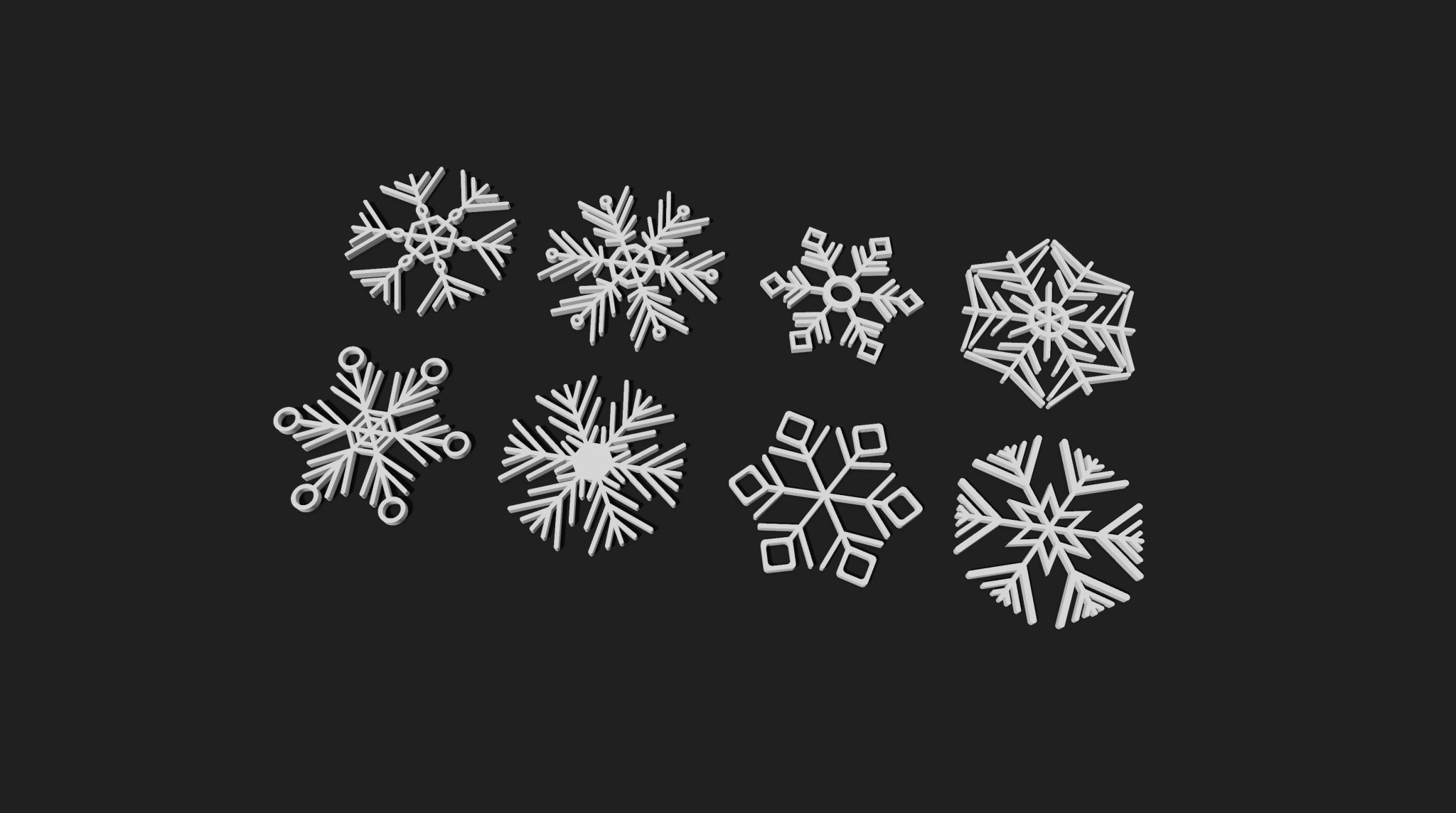 Tuyển tập 8 Bông Tuyết Độc Đáo