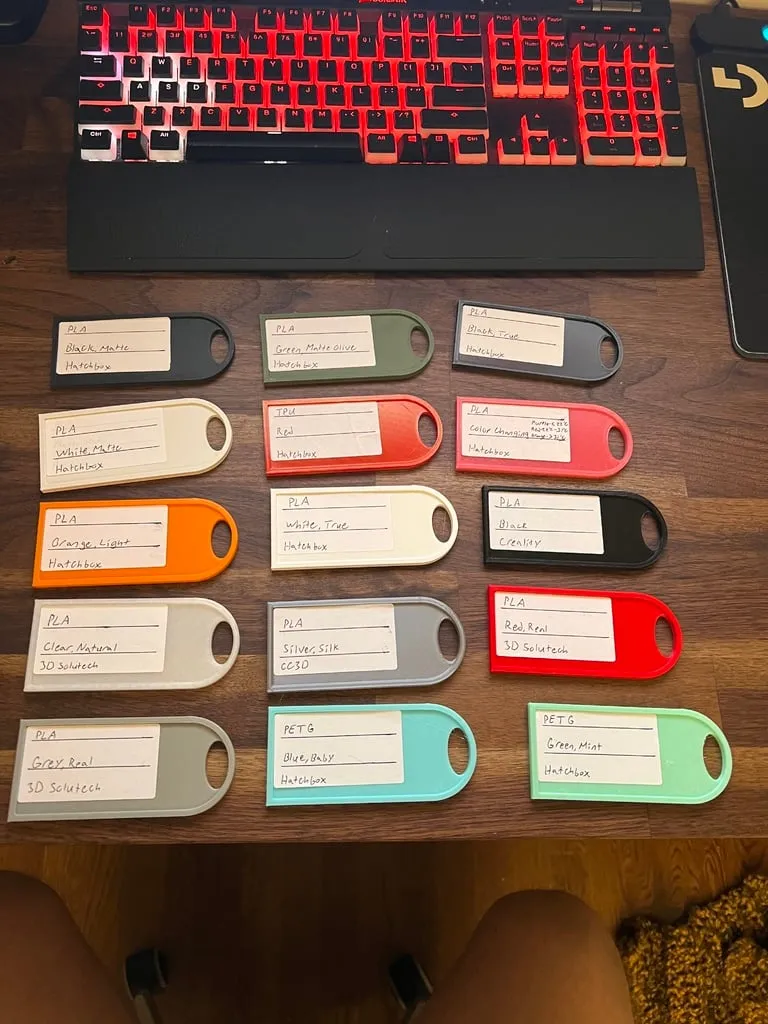 Filament Samples and Box