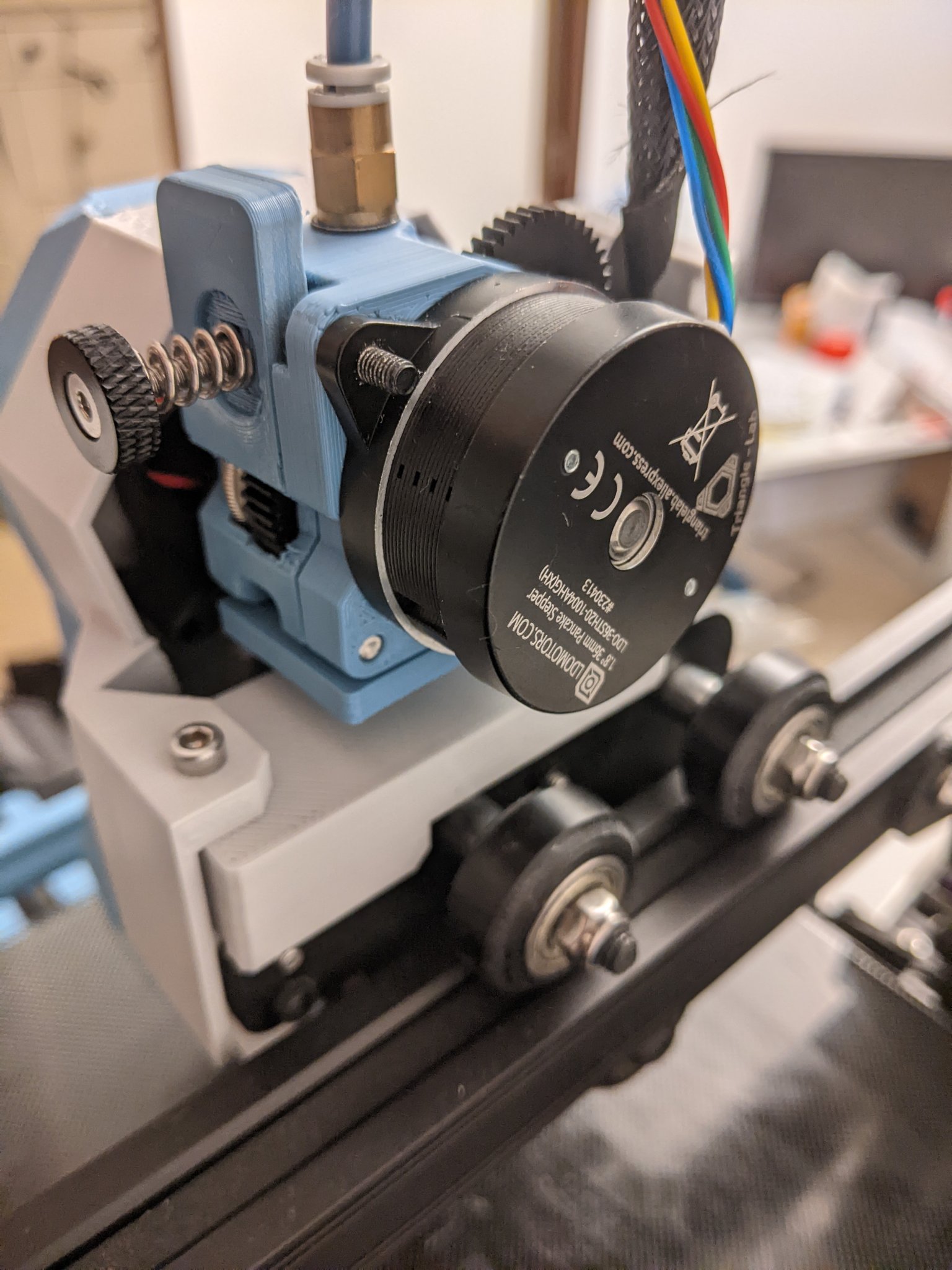 Tiêu đề CR-6 SE 6 đầu đốt LGX Lite gắn máy đo biến dạng trự