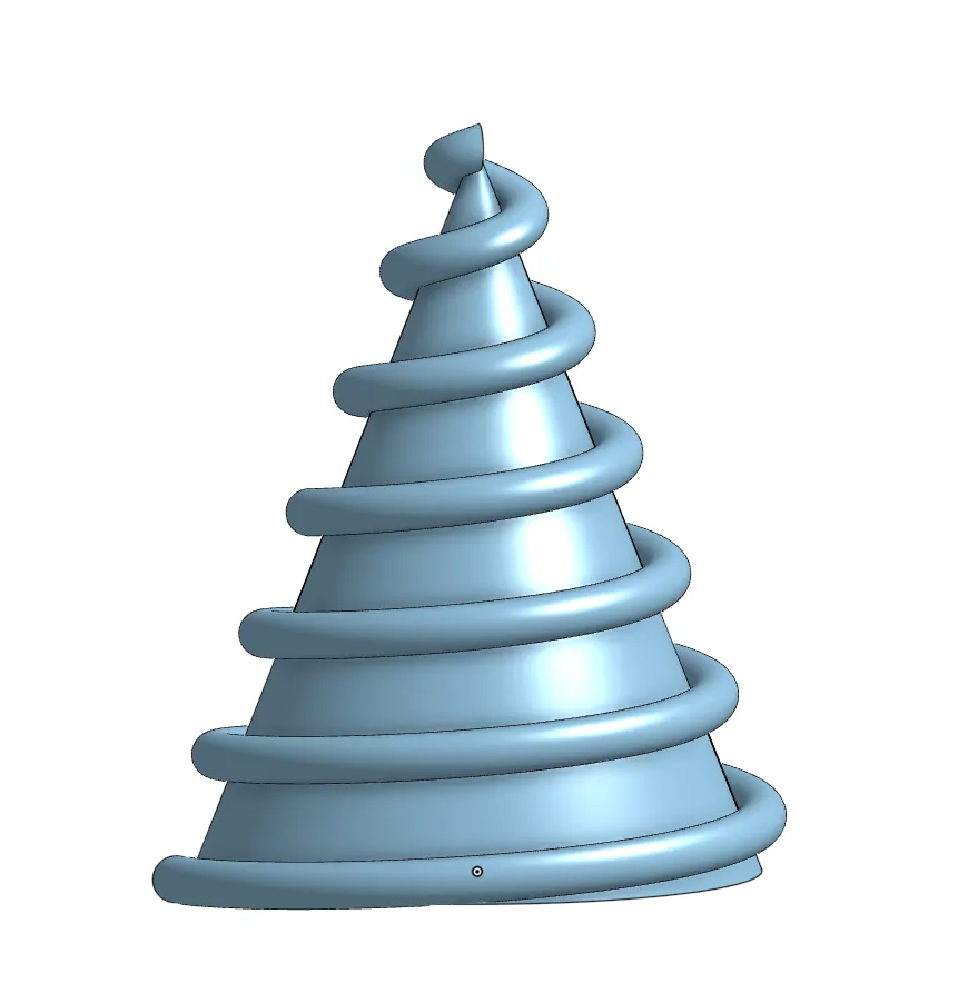 Tiêu đề Đồ trang trí rỗng cây thông Noel Tóm tắt Dễ dàng in