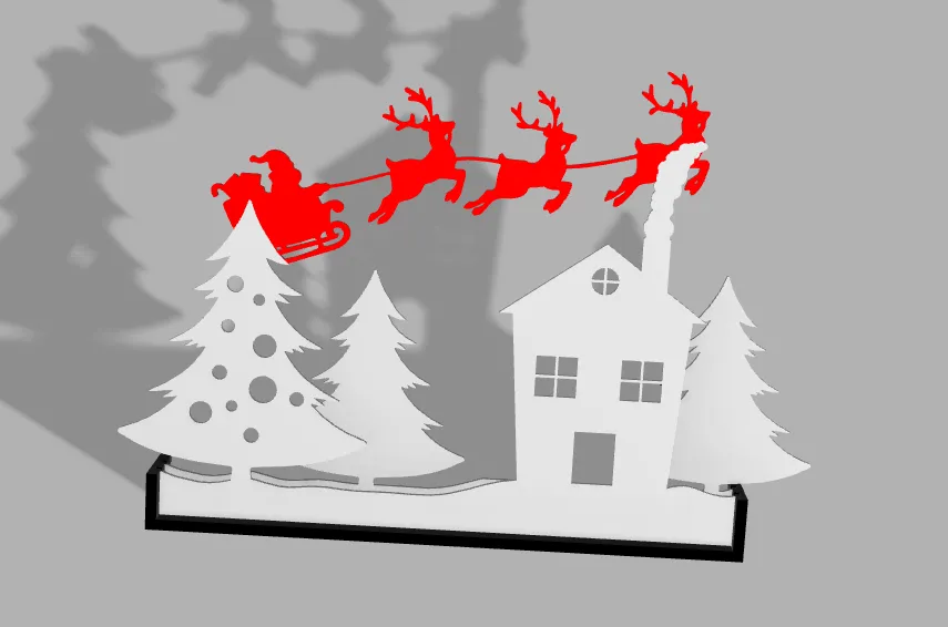 Cây Thông Noel và Ông Già Tuyết