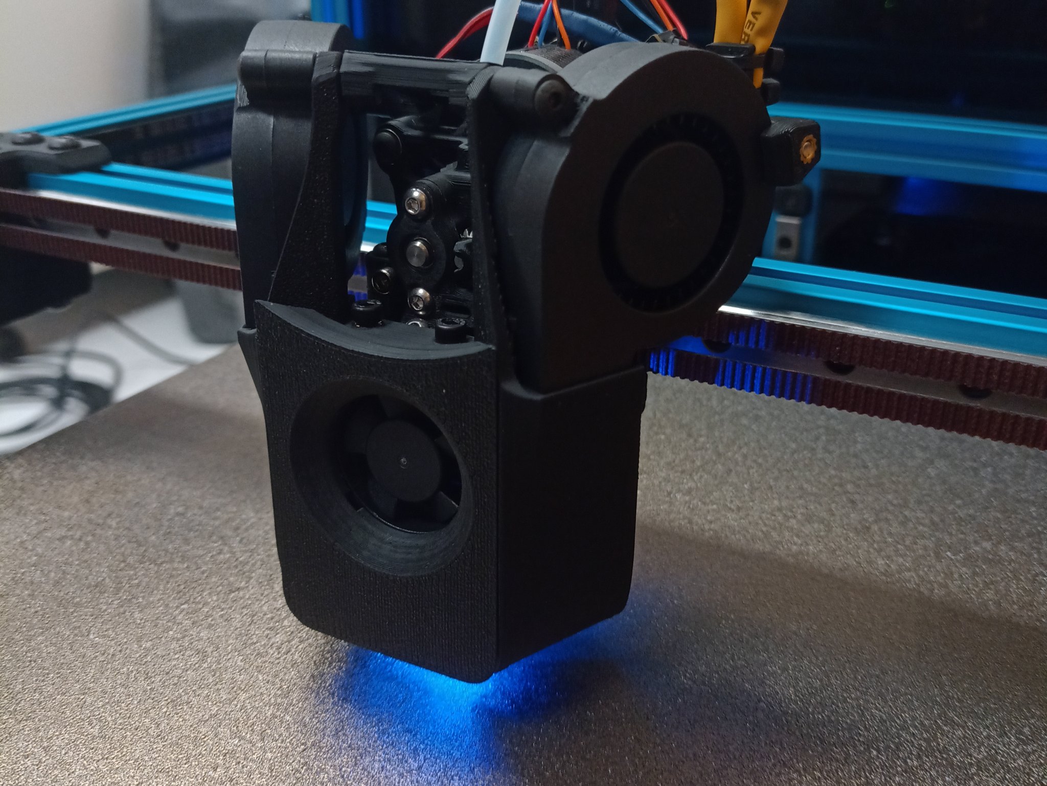 Tiêu đề Tấm mặt trước LED cho Đầu công cụ Voron MANTIS 5015 T