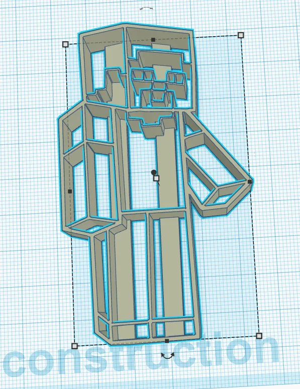 Tiêu đề Minecraft Cookie Cutter Tóm tắt Moule Minecraft - Máy cắt b