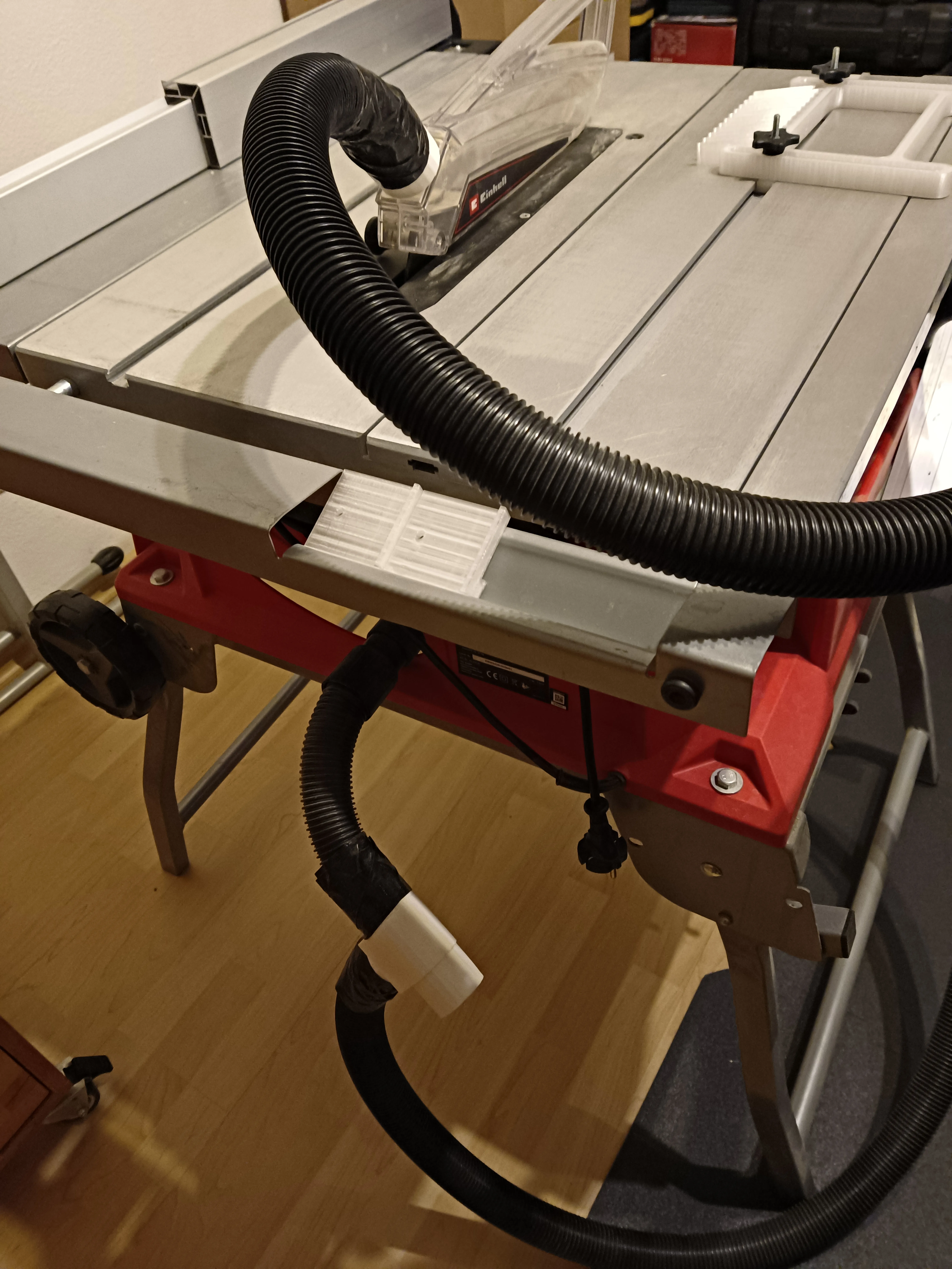 Tiêu đề Einhell Tischkreissäge TE-CC 250 UF Adapter für 2 Absaugstellen