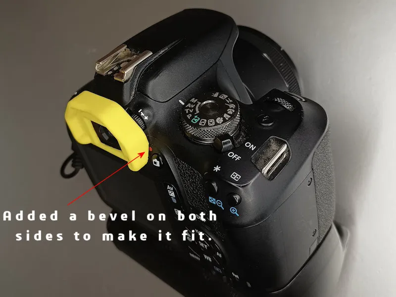 Tiêu đề View FinderEyecup cho Canon EOS2000D Tóm tắt Mẫu gốc đư