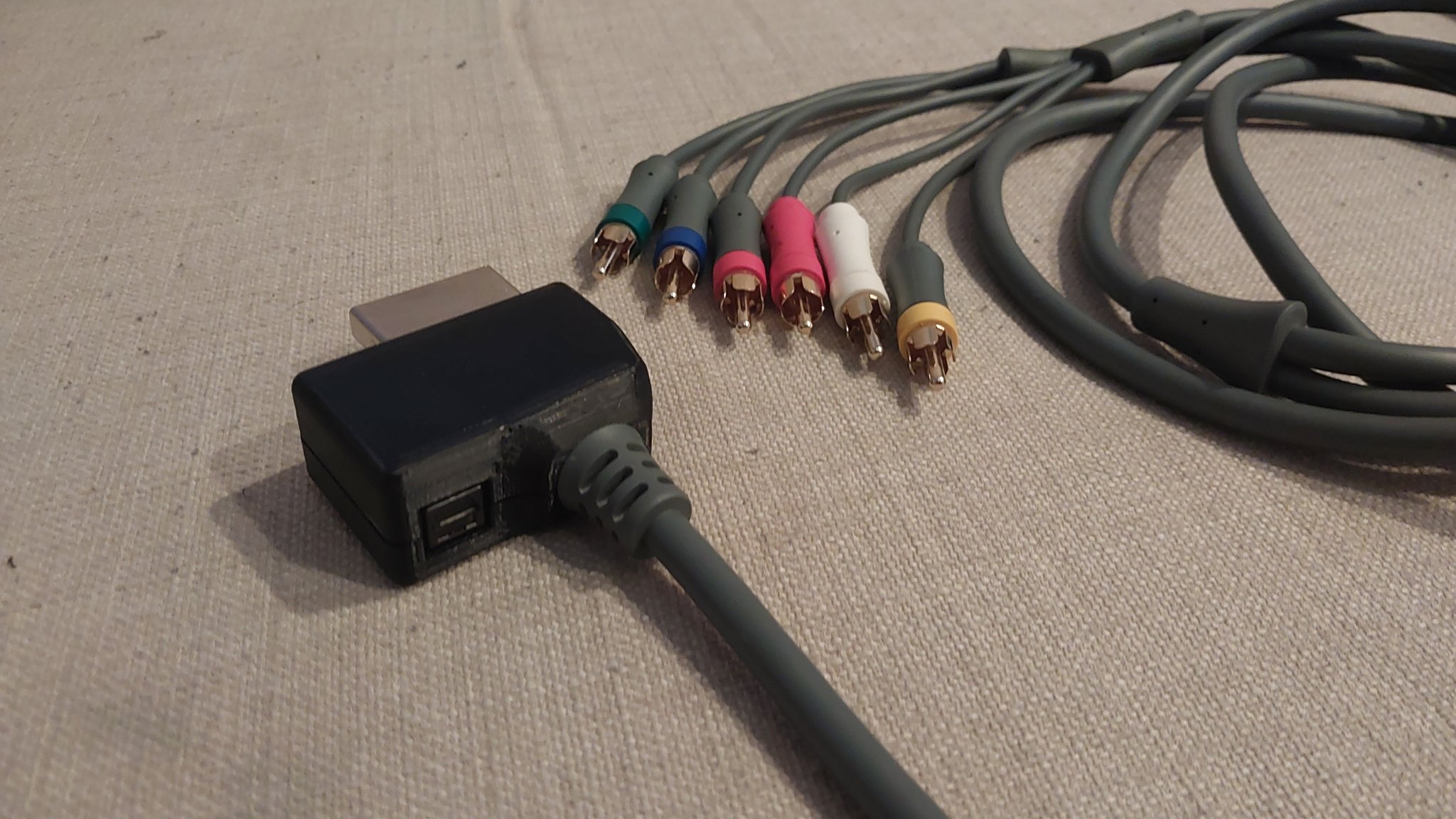 Tiêu đề Vỏ cáp thành phần OG Xbox HD Tóm tắt Vỏ cho mod cáp t