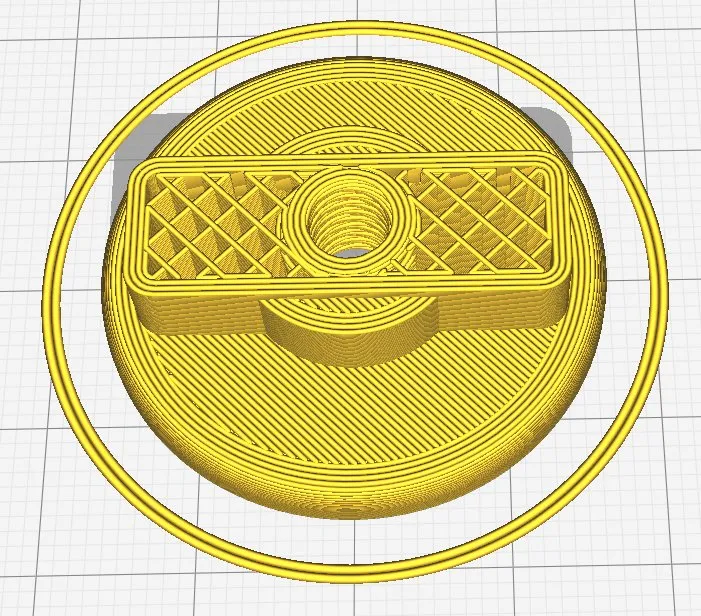 Tiêu đề Wingnut cho nắp đậy khoang pin xe Toyota Avensis 2004 T4 2