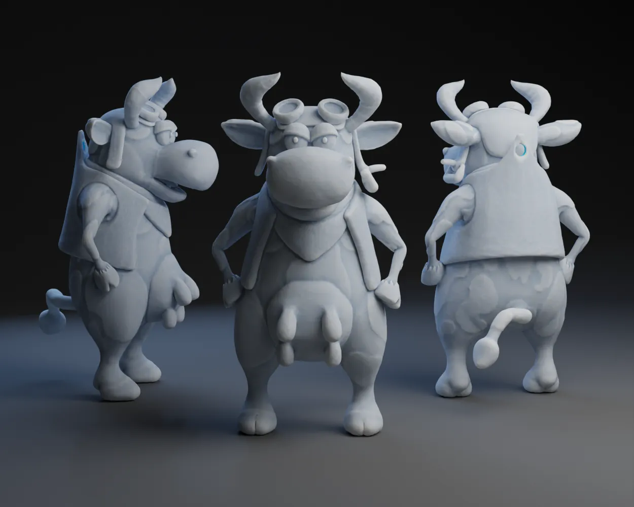 Bò Bay - Trang Trí Xe Hơi, Cây Thông Noel