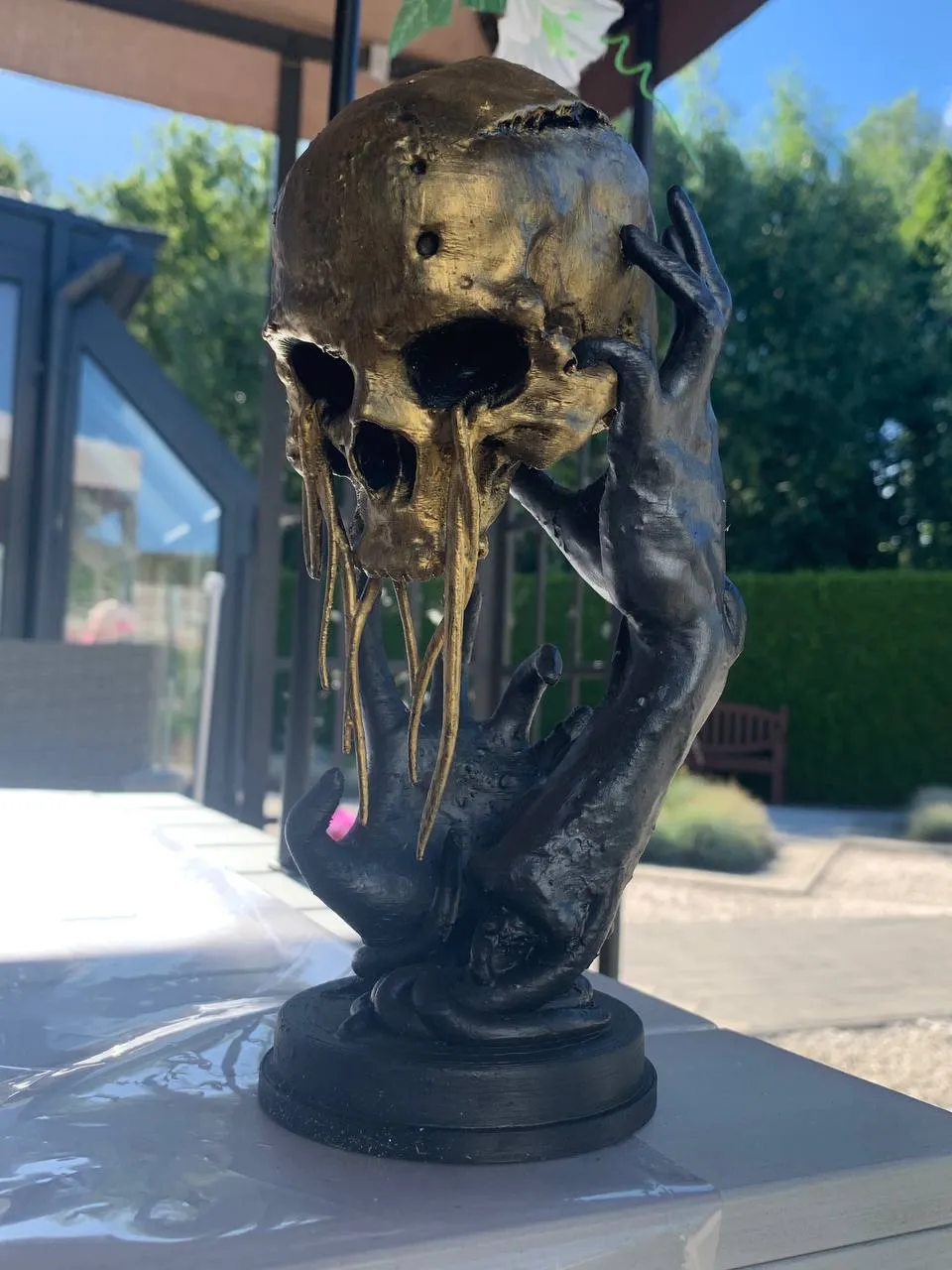 Tiêu đề Skull Trophy Back4Blood Tóm tắt V2 của bản sao Skull Tro