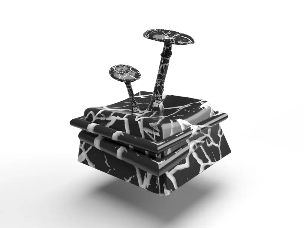 Foreign Mushroom key cap