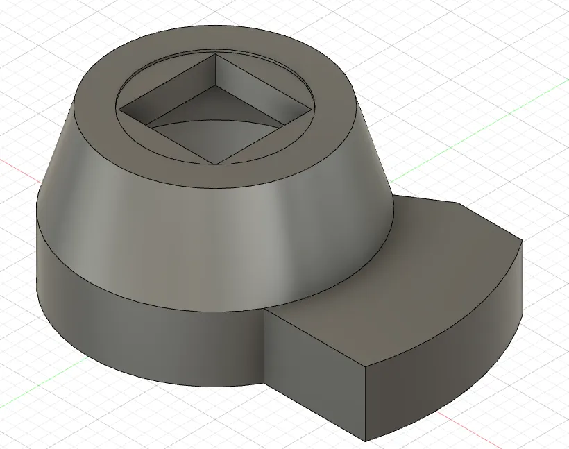 Móc khóa thay thế cho Thùng hông SHAD SR38 Kiểu Cafe Racer