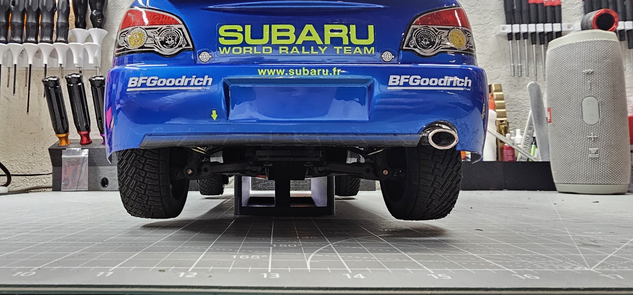 Chân đế xe Rally Tamiya XV02