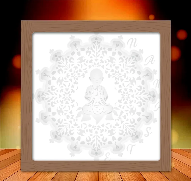 Tiêu đề Hộp đèn Sa Di Tiểu Phật Tóm tắt COMPRAR ILUMINACION