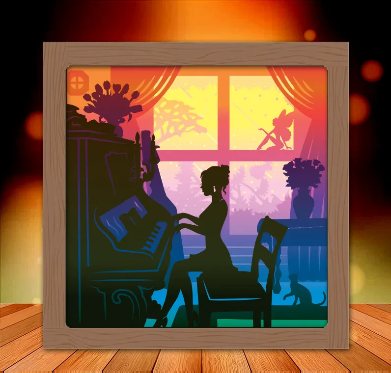 Tiêu đề người phụ nữ chơi piano Tóm tắt COMPRAR ILUMINACION AQ