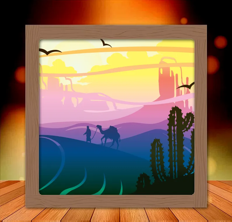 Hộp Đèn Sa Mạc (Desert Lightbox)