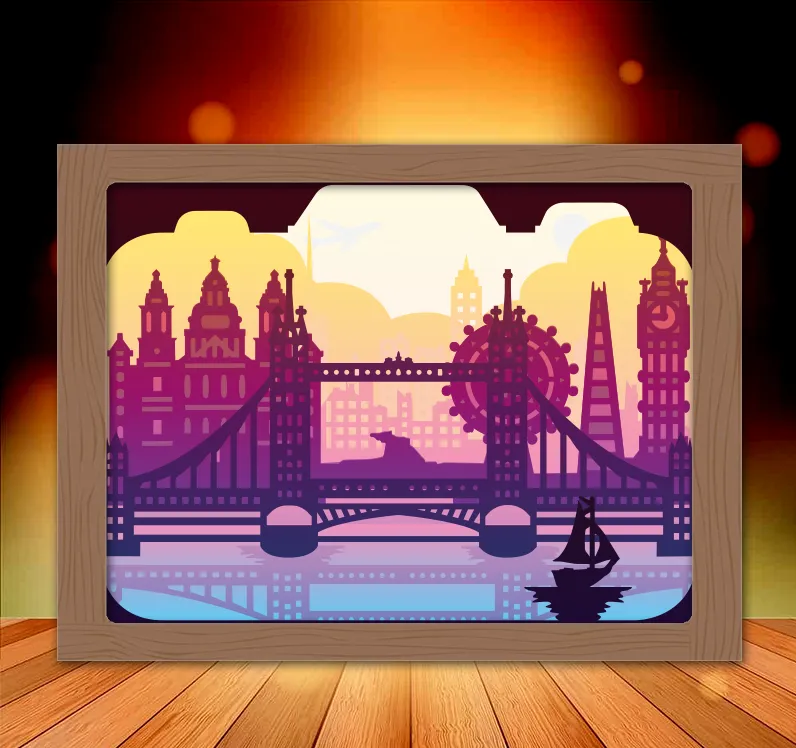 Mô hình đèn thành phố London