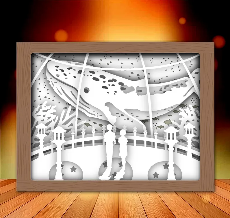 Tiêu đề Hộp đèn thủy cung cá voi Tóm tắt COMPRAR ILUMINACION AQ