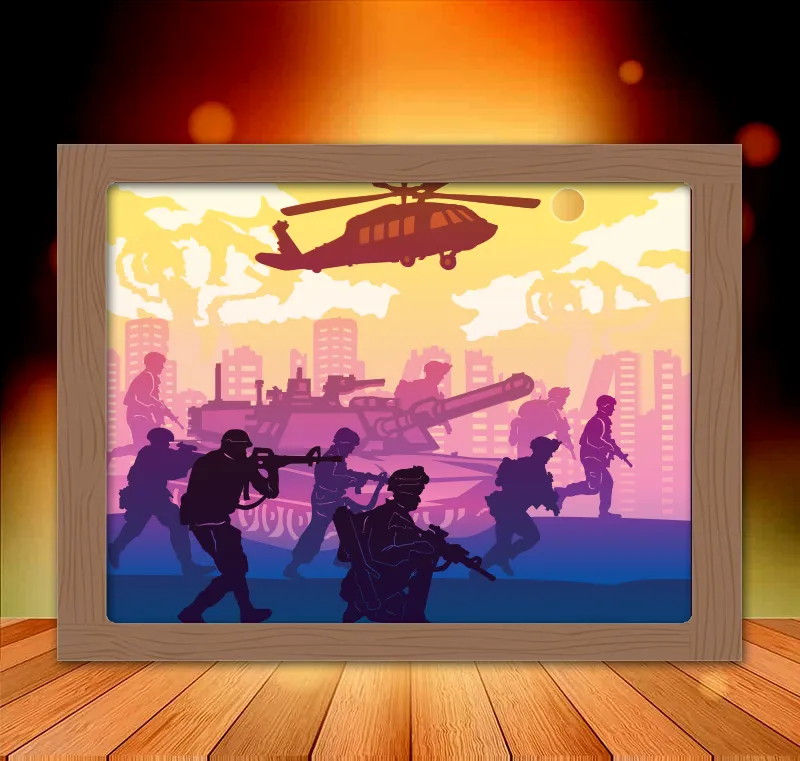 Hộp đèn Quân đội Hoa Kỳ (U.S. Army)