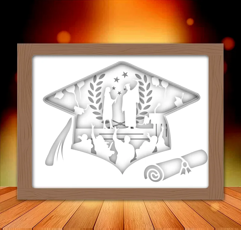 Tiêu đề hộp đèn tốt nghiệp Tóm tắt COMPRAR ILUMINACION AQUI