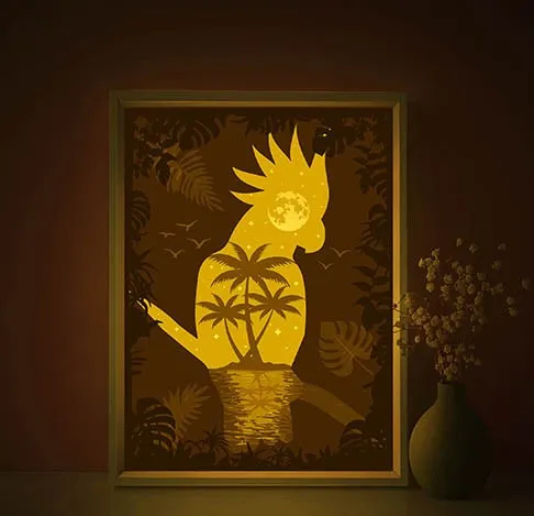 Hộp Đèn Biển Vẹt