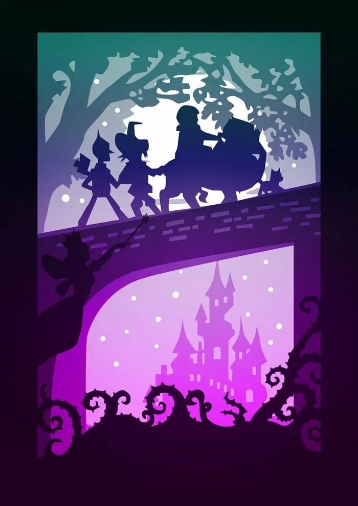 Mô Hình Hộp Đèn Phù Thủy xứ Oz