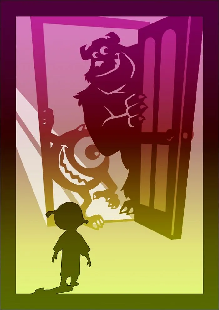 Tiêu đề Monsters Inc hộp đèn Tóm tắt mua đèn chiếu sáng từ