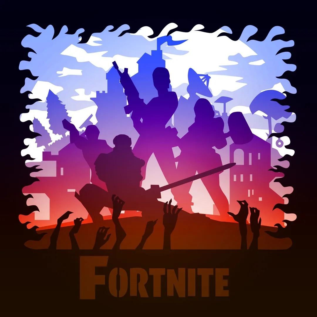 Hộp đèn Fortnite