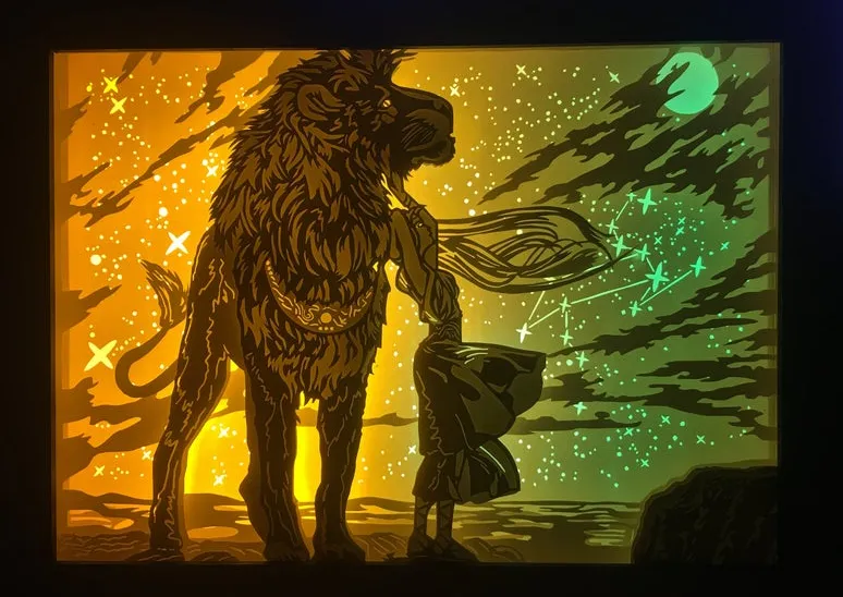 Tiêu đề Hộp đèn cung hoàng đạo LEO Tóm tắt mua đèn chiếu s