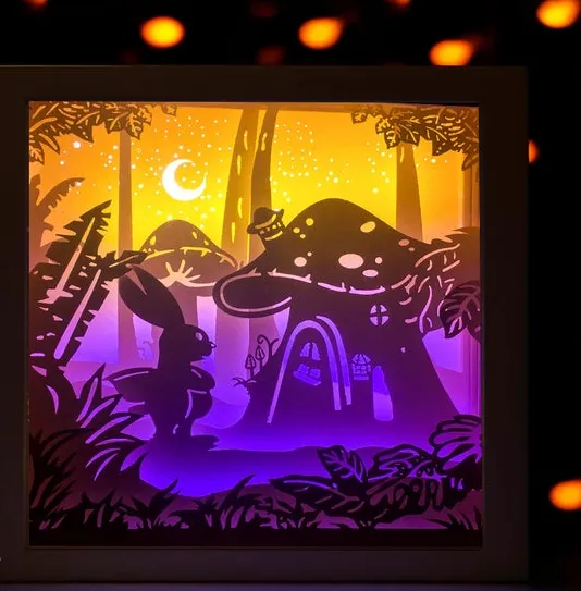 Tiêu đề Hộp đèn nhà thỏ Tóm tắt mua đèn chiếu sáng từ ng