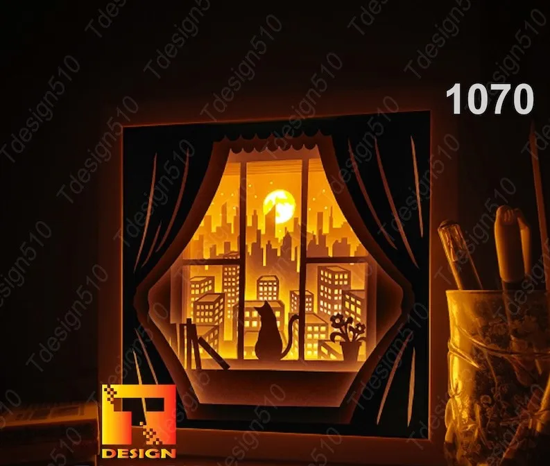 Tiêu đề cửa sổ mèo trong thành phố Tóm tắt COMPRAR ILUMINACION