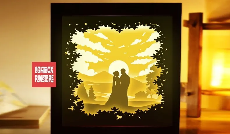 Wedding under the Sunset (You And Me) lightbox