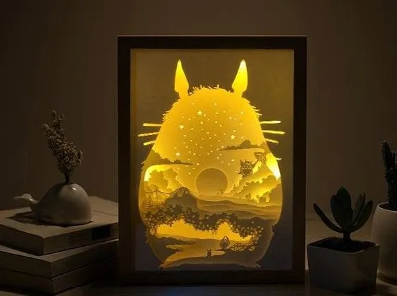 Tiêu đề hộp đèn totoro v3 Tóm tắt COMPRAR ILUMINACION AQUI https