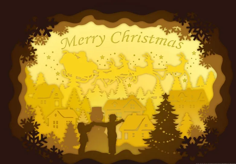 Tiêu đề Ông già Noel đi phát quà Ver hộp đèn Tóm tắt COMPRAR