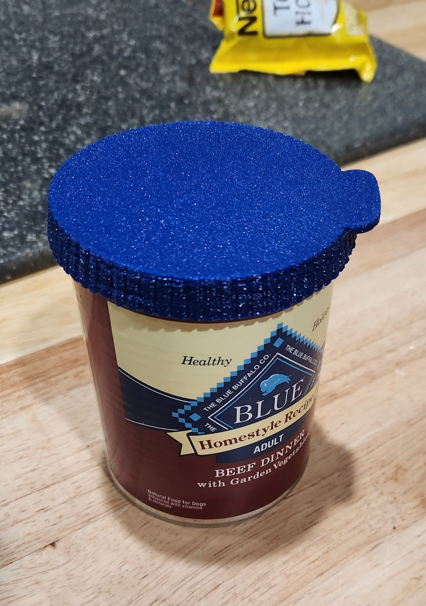 Nắp Lon Thức Ăn Chó (12.5 oz - Đường Kính 2.96")