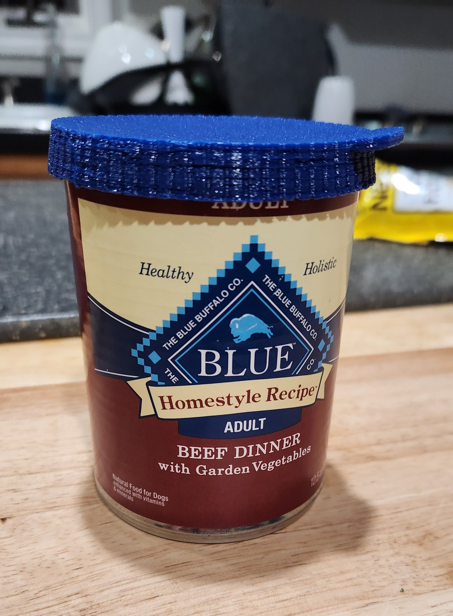 Nắp Lon Thức Ăn Chó (12.5 oz - Đường Kính 2.96")