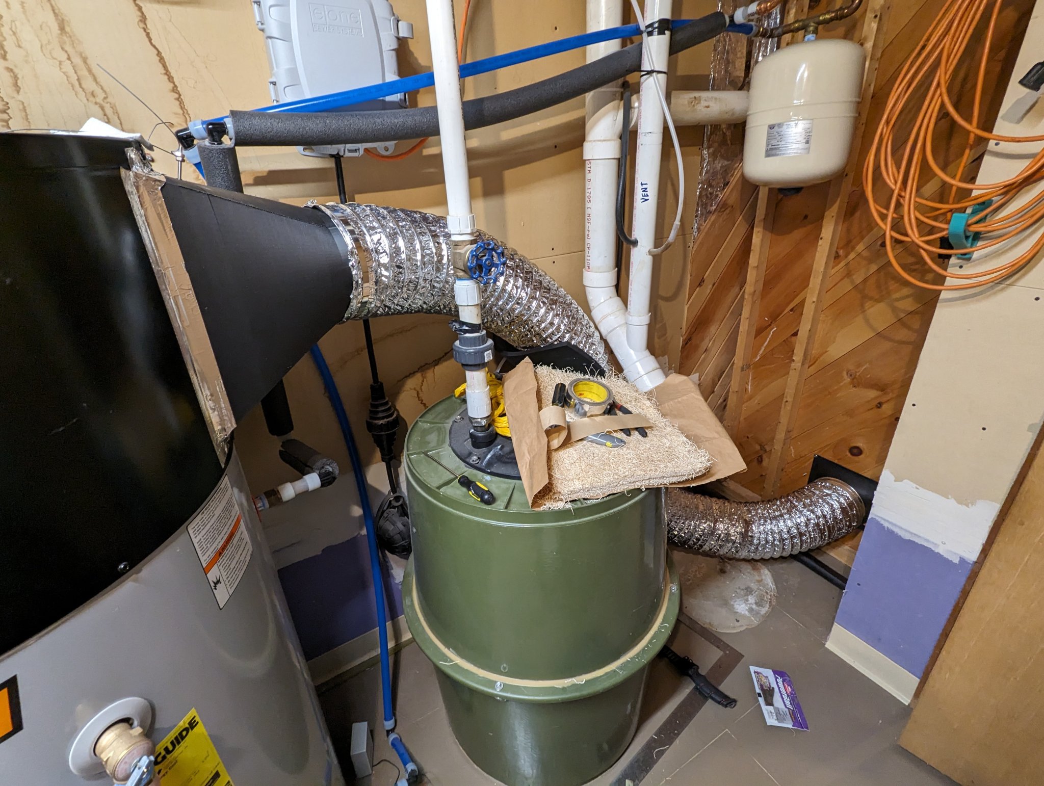 Hybrid Water Heater Exhaust Vent