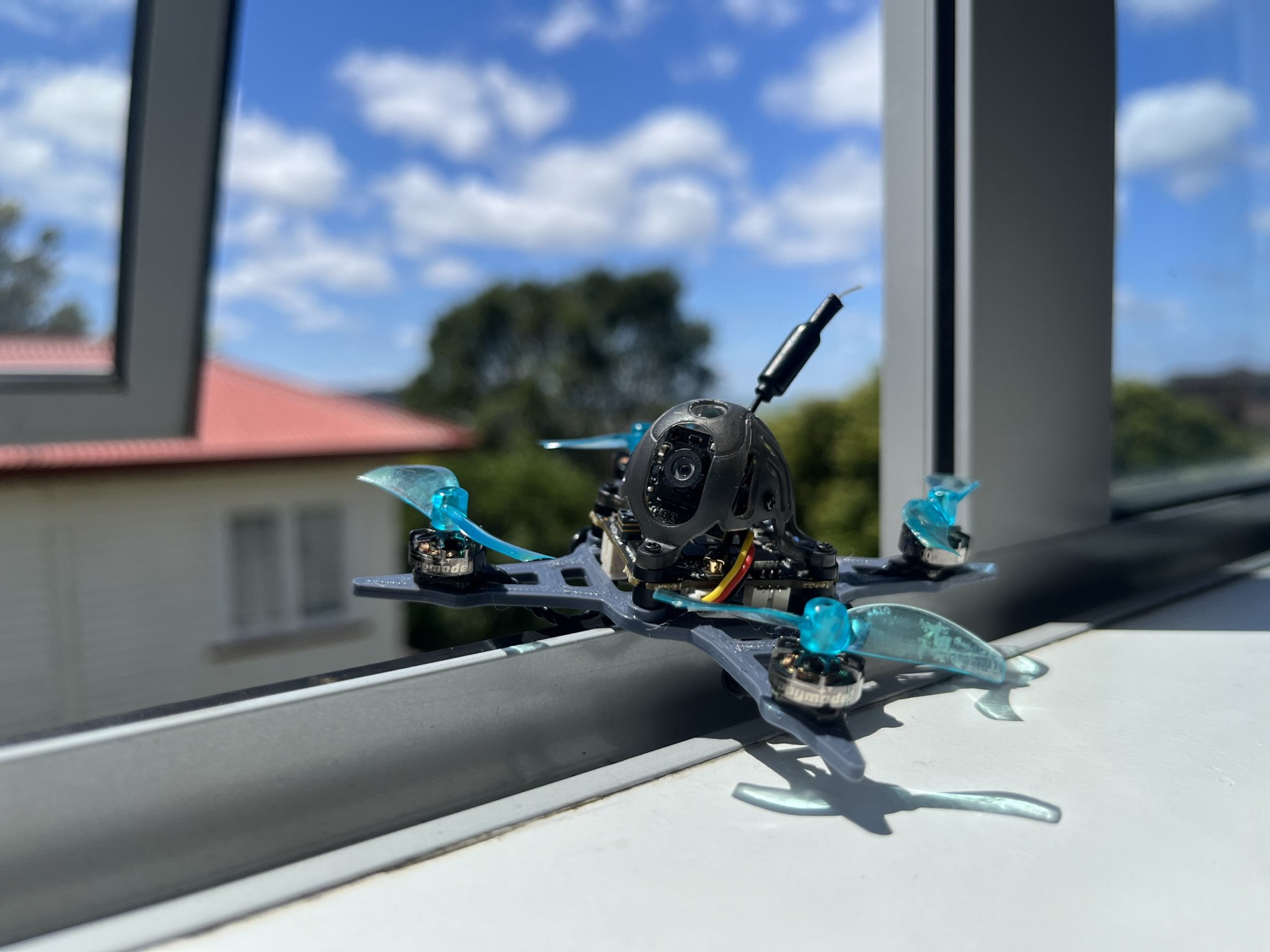 Tiêu đề Happymodel Mobula 7 chuyển đổi khung chống đỡ mở Tóm