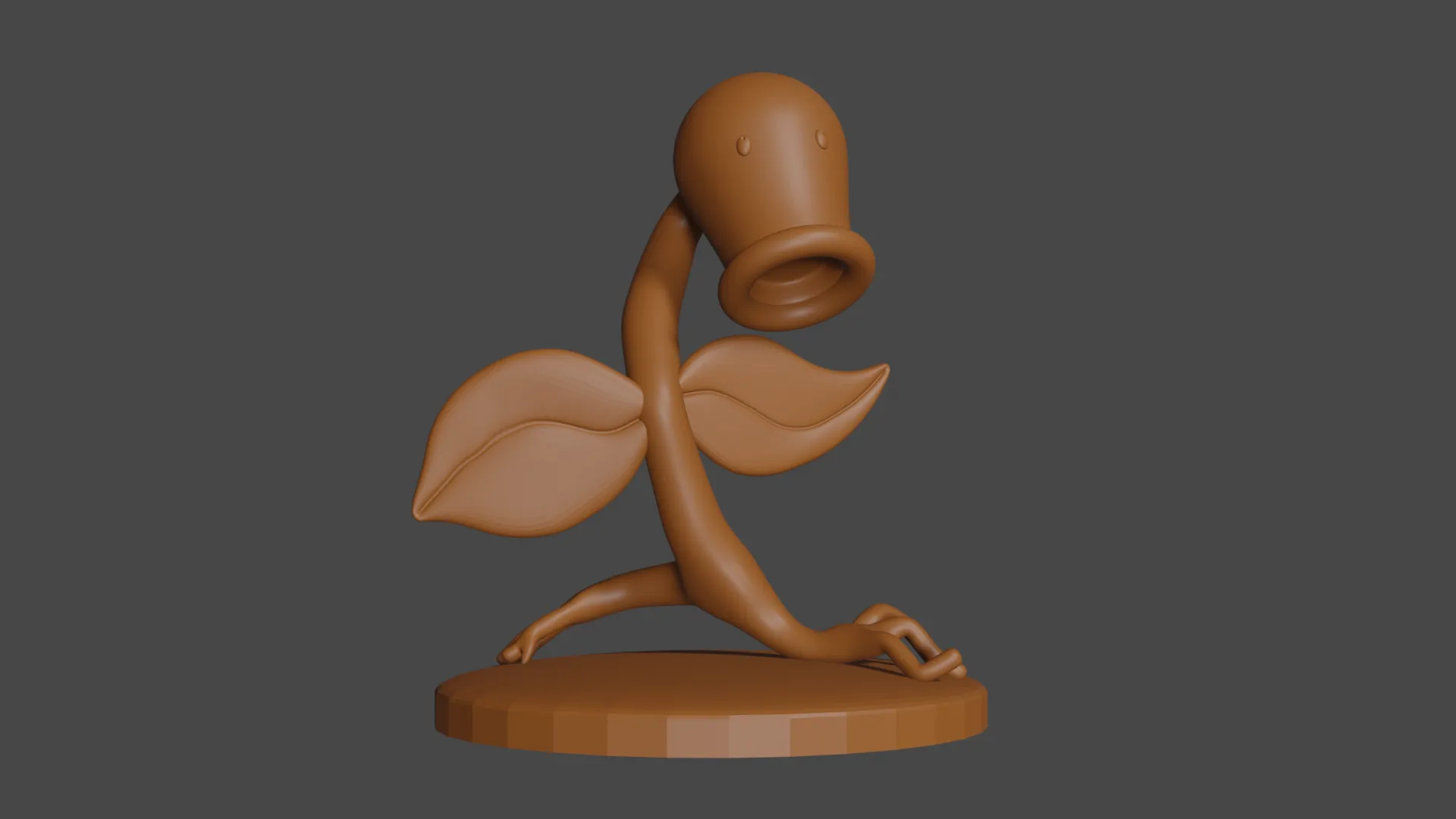 Tiêu đề Lấy cảm hứng từ Pokemon Bellsprout Tabletop DnD thu nhỏ