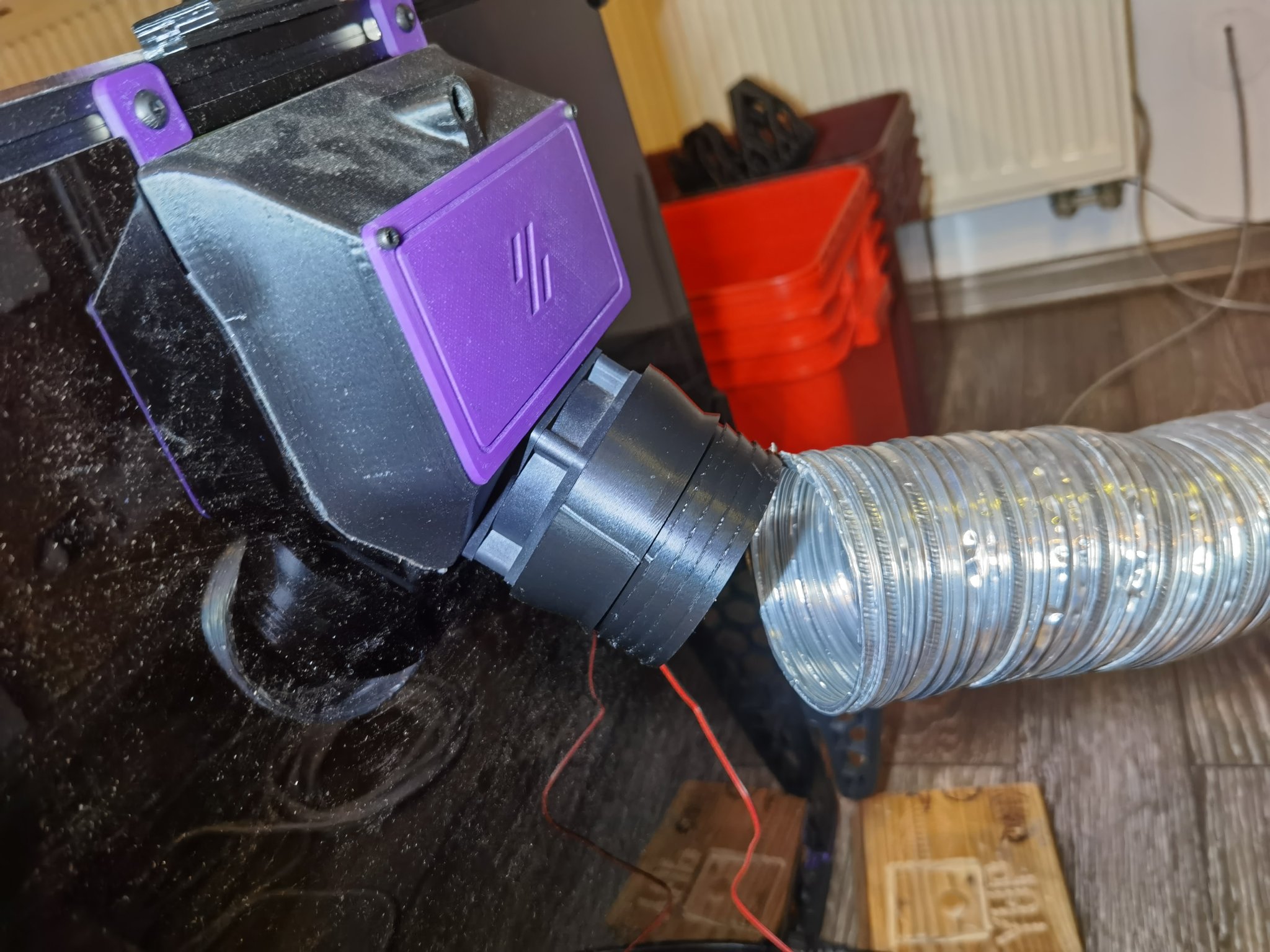 Tiêu đề Bộ chuyển đổi ống xả mềm Voron 24 80mm Tóm tắt Xi